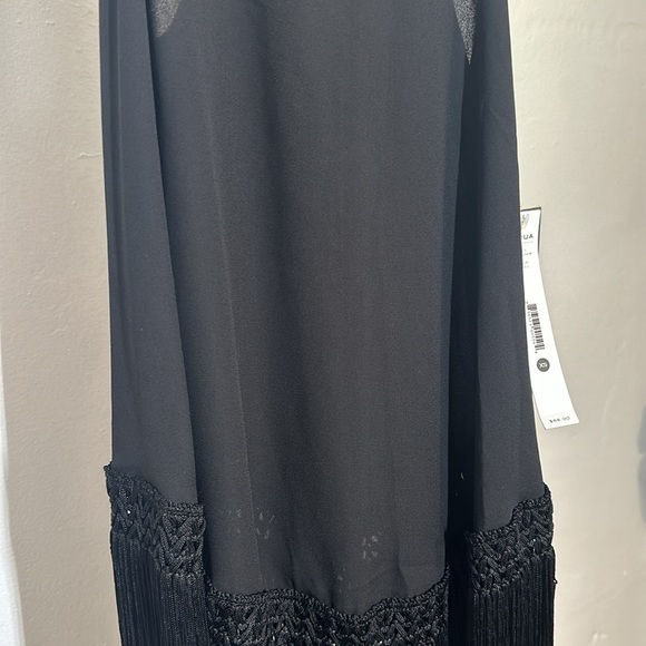 Aqua Women’s Black Sleeveless Top Strings Black NEW W TAGS size XS - Picture 4 of 12